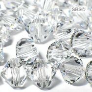 Swarovski 5328 6mm Bicone Beads - Crystal (18)