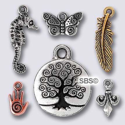 TierraCast Charms & Pendants
