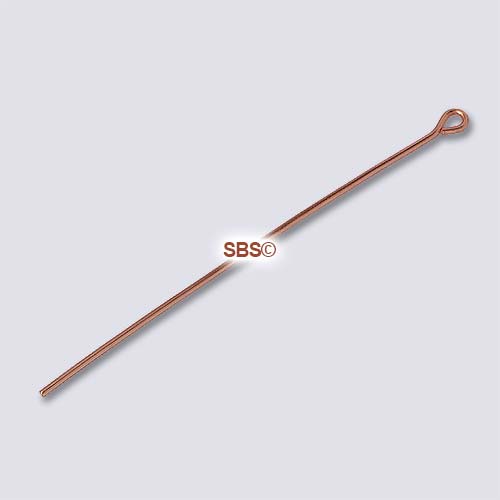 TierraCast 2 inch  Eyepins "Copper Plate" (100)