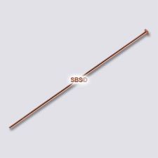 TierraCast 2 inch  Headpins "Copper Plate" (100)