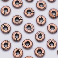 TierraCast 4mm Kenyan Heishi "Copper" (10)