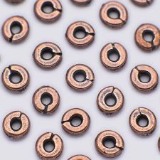 TierraCast 4mm Kenyan Heishi "Copper" (10)